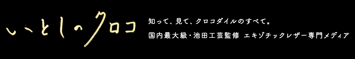 いとしのクロコ｜知って、見て、クロコダイルのすべて。国内最大級・池田工芸監修 エキゾチックレザー専門メディア