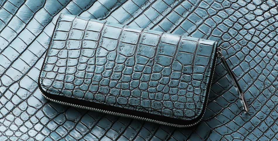 お金を呼び寄せ財産を守る池田工芸クロコダイル財布海神