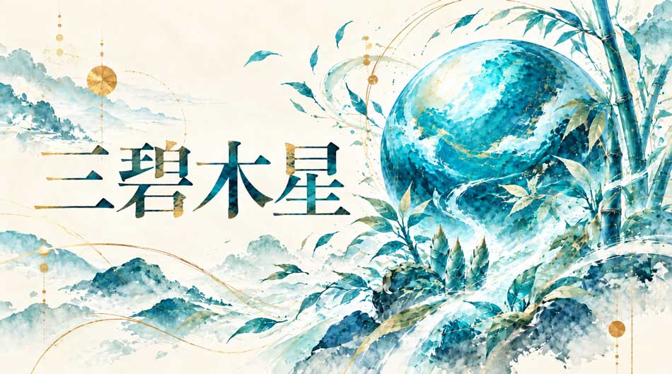 三碧木星のイメージイラスト
