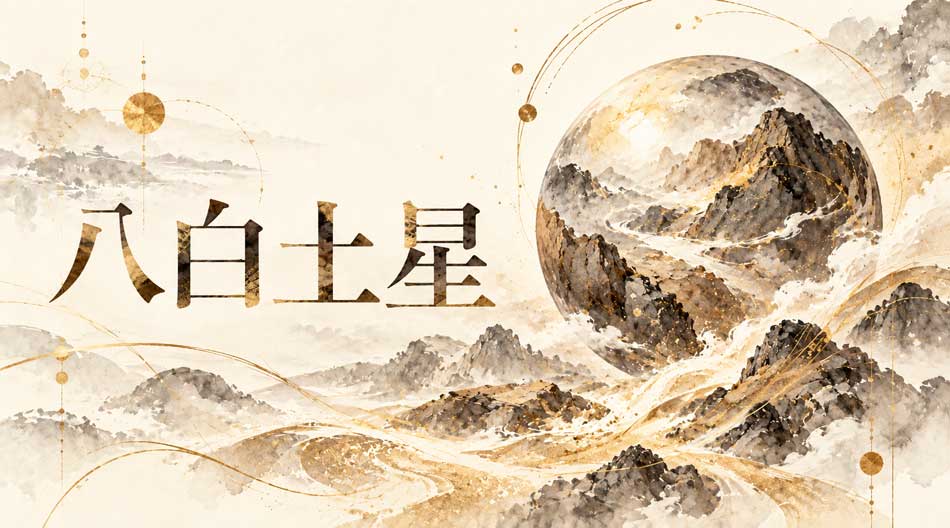 八白土星のイメージイラスト