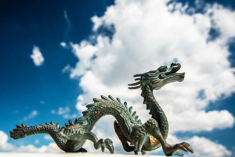 龍と空の画像